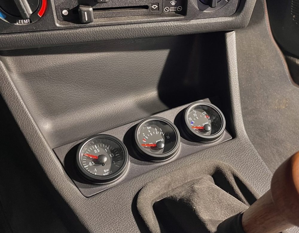 BMW E30 Z1 Verkleidung Blende Zusatzelemente Anzeige