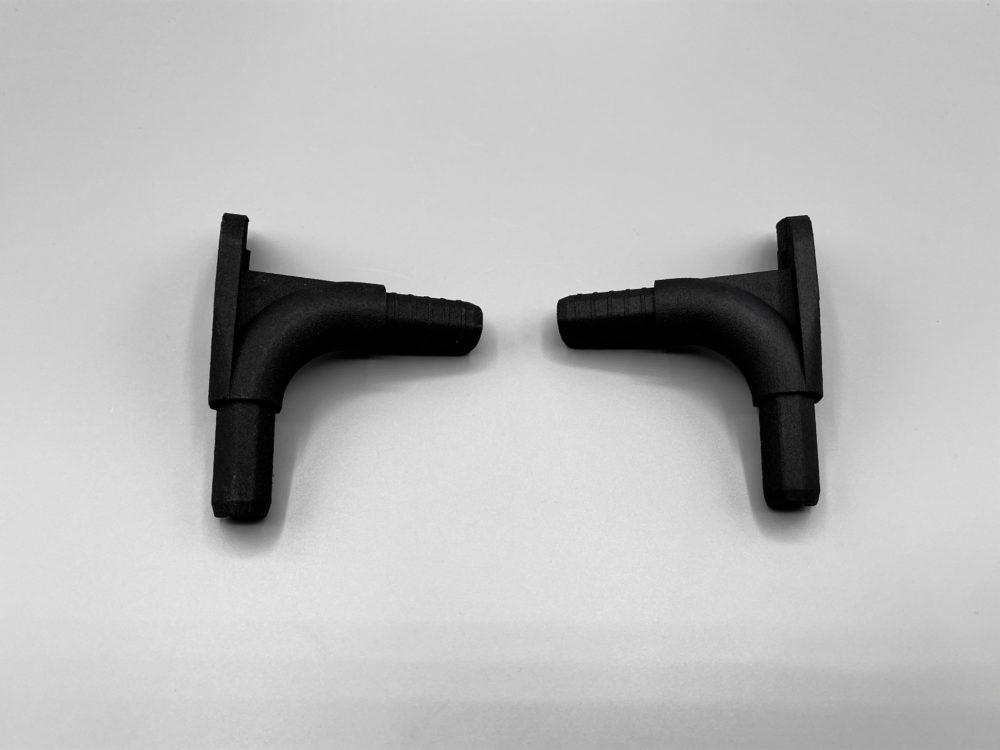 BMW E30 Cabrio Scharnier Verbinder Befestigung Windschott 82129401216