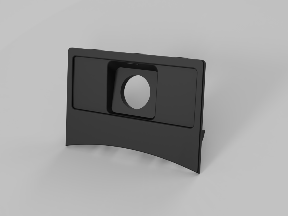 BMW E34 Blende Abdeckung Mittelkonsole hinten Heizung (51161946190)
