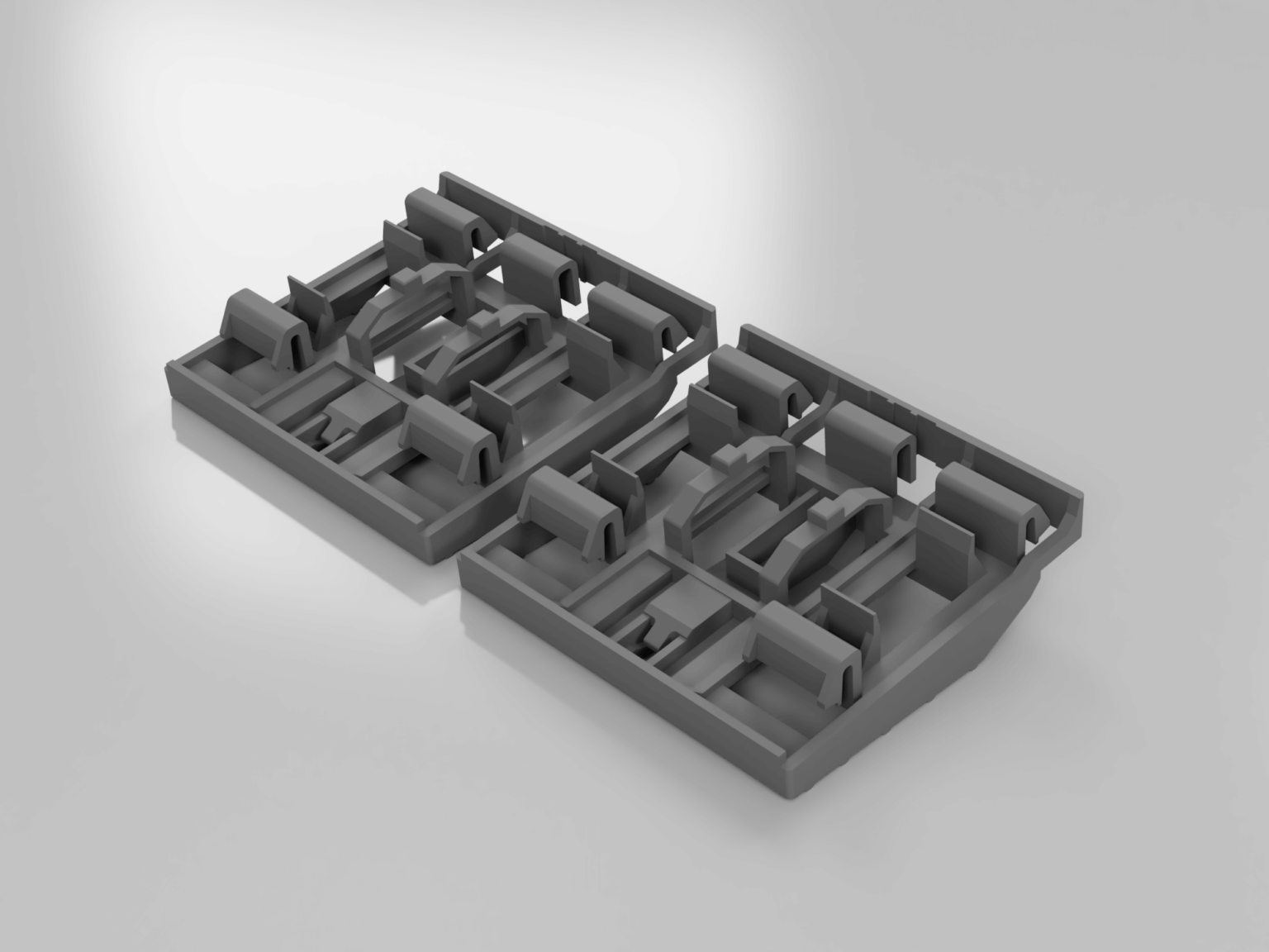 Opel GM Omega A Clips Zierleisten Heckblende Heckklappe (90376182)