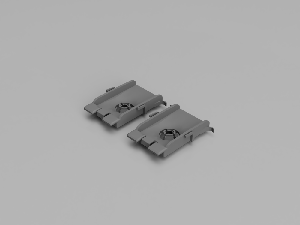 Opel GM Vectra C Clip Zierleiste Blende Heckklappe Unten (9177069)